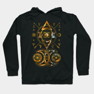 Mystical Sacred Geometry Ornament Hoodie